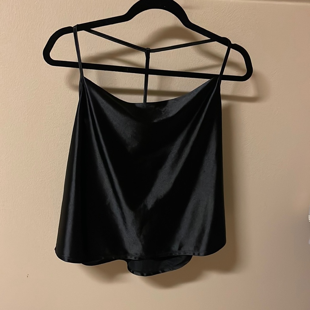 Black Silk Wild Fable Cami Tank